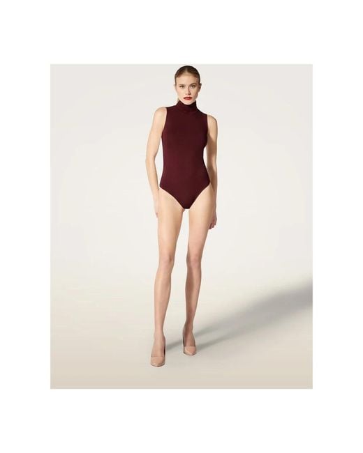 Wolford Red Full-Body