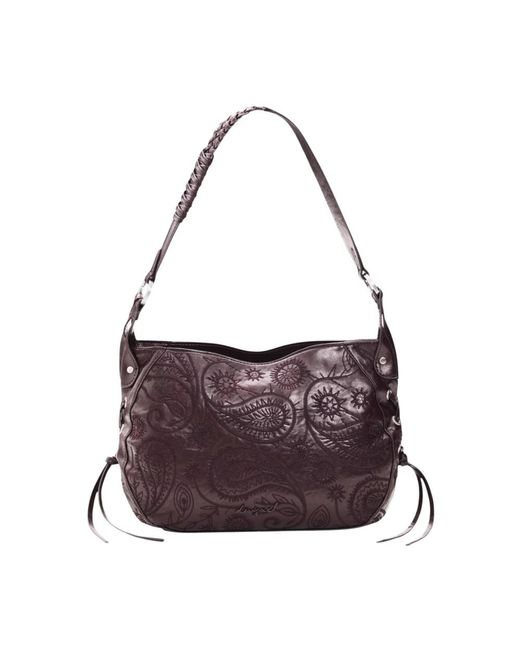 Desigual Purple Shoulder Bags