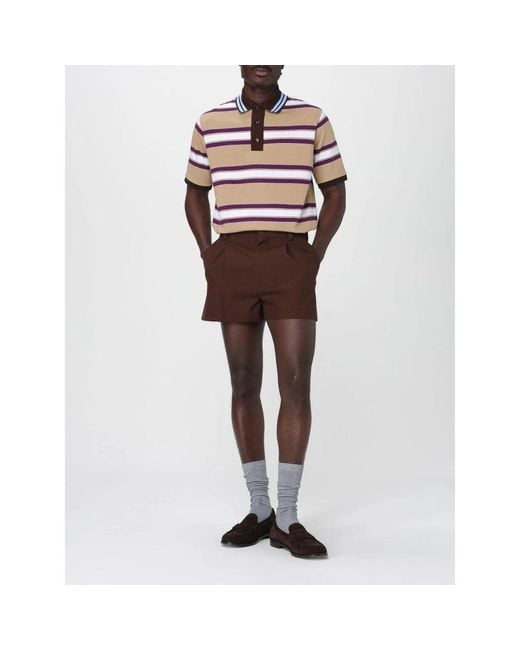 Casual Shorts Gucci de hombre de color Brown