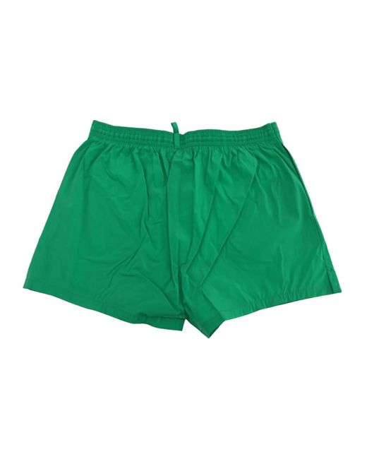 DSquared² Surfer gang rave boxer shorts in Green für Herren