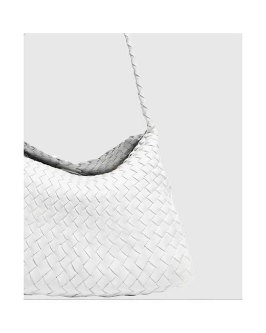 Shoulder Bags di Dragon Diffusion in White