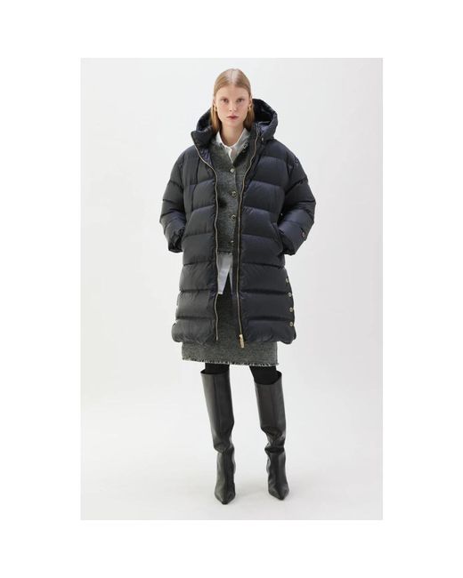 BUSNEL Farida Down Coat in het Black