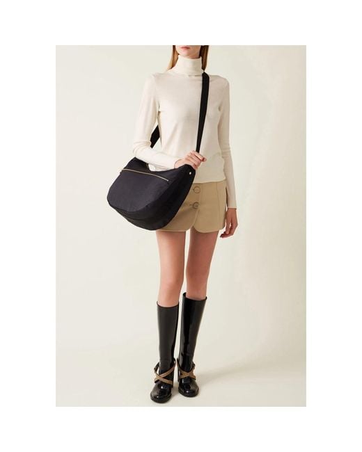 Borbonese Black Shoulder Bags