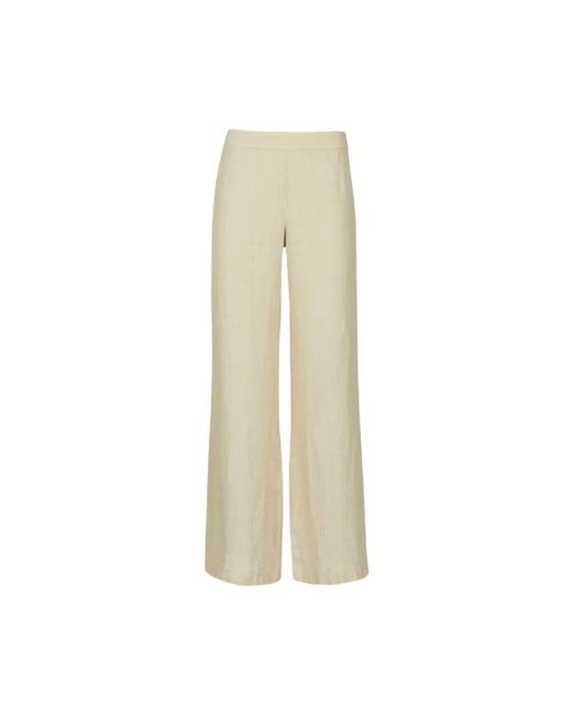 120% Lino Natural Trousers