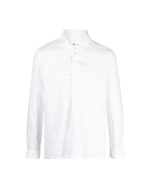Doppiaa White Casual Shirts for men