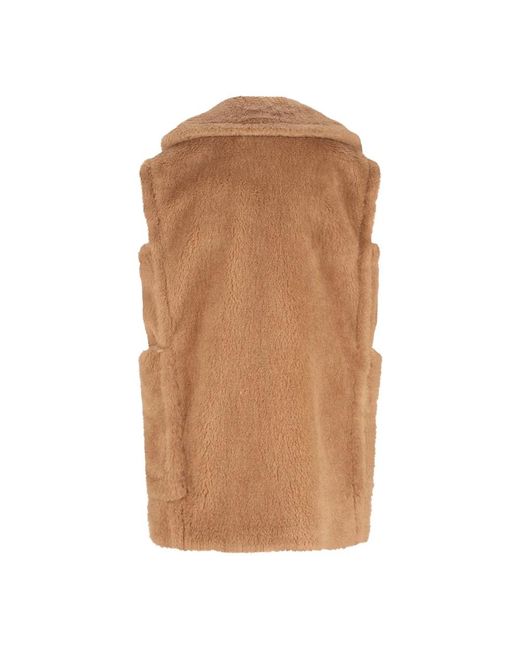 Max Mara Brown Waistcoats