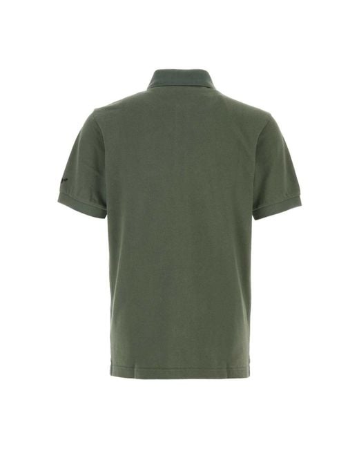 KENZO Green Polo Shirts for men