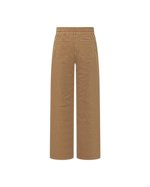 Ba&sh Natural Wide Trousers