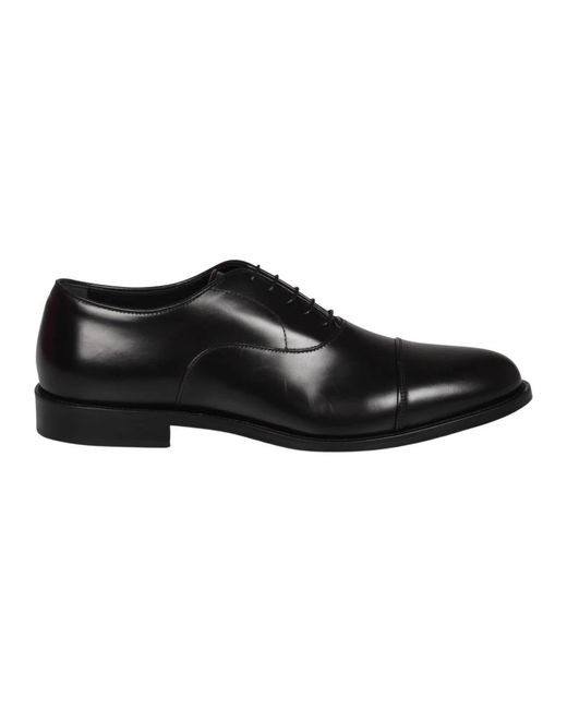Corvari Black Business Shoes for men