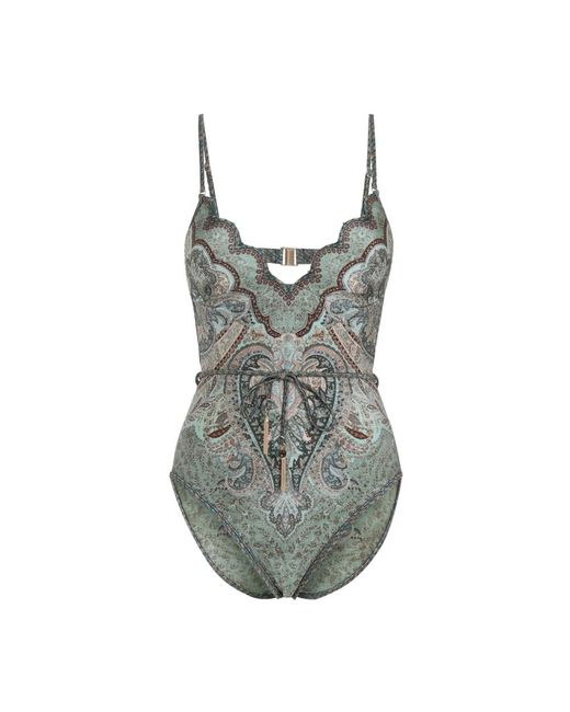 Zimmermann Gray One-Piece