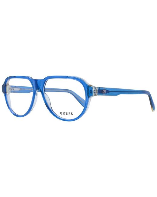 Guess Brillenfassung Gu50090 092 56 in Blue für Herren