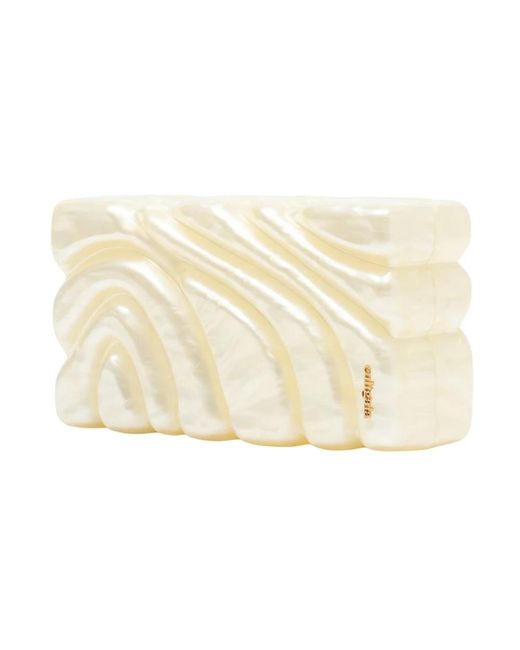 Cult Gaia Metallic Aura Clutch