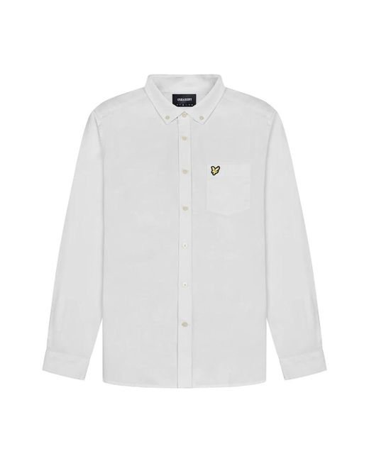 Lyle & Scott White Casual Shirts for men