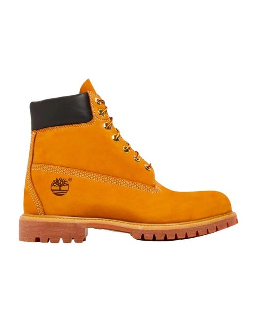 Shoes > boots > lace-up boots Timberland en coloris Orange