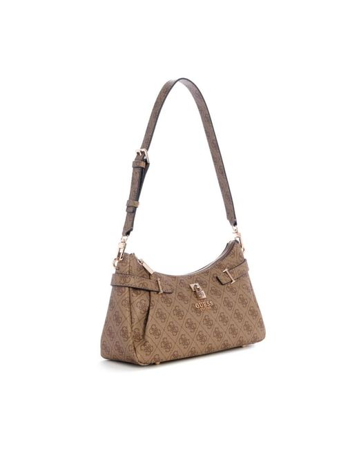 Guess Brown Shoulder Bags