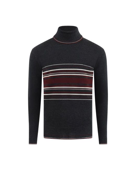 Dolce & Gabbana Blue Turtlenecks for men