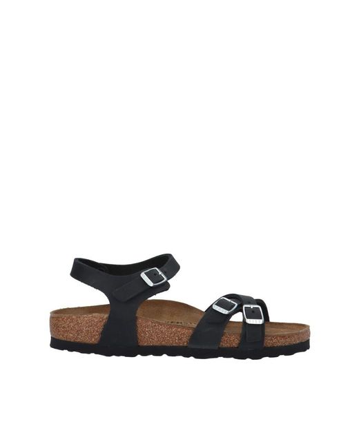 Birkenstock Black "Kumba Flache Sandale in "