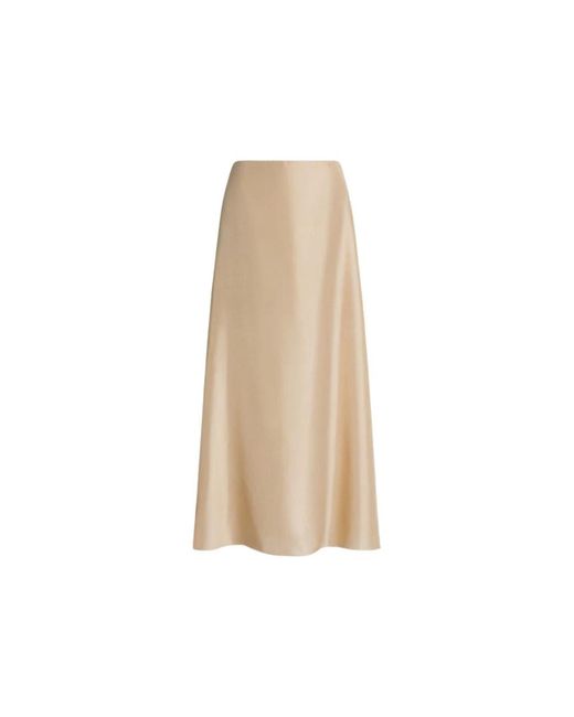 Alberta Ferretti Maxi Rok in het Natural