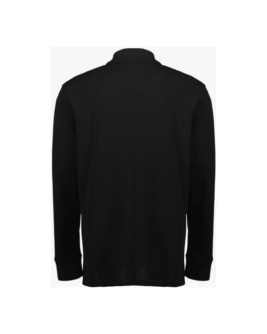 Courreges Black Polo Shirts for men