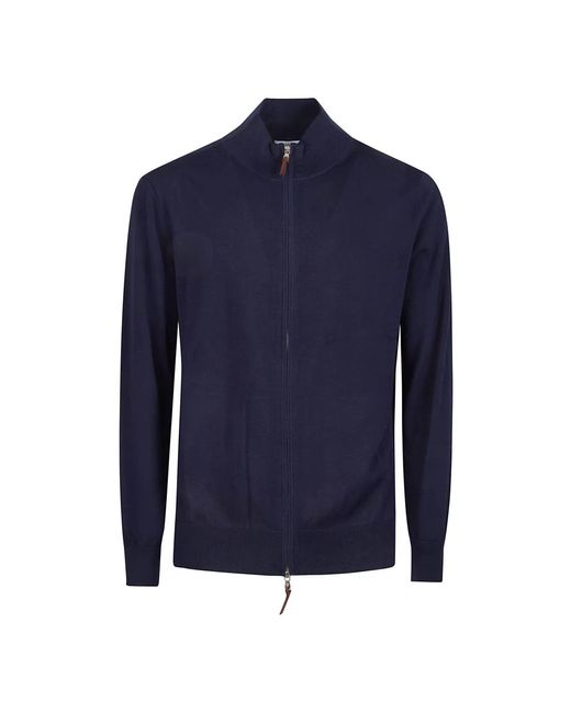 Cardigans Ballantyne de hombre de color Blue
