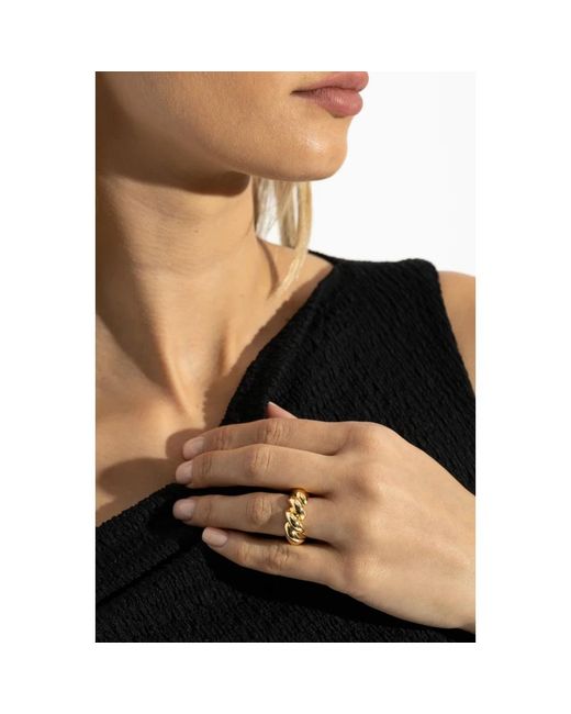 Rings di LIE STUDIO in Metallic