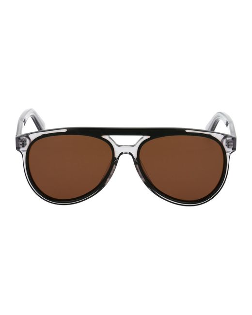 Sf945S 55 Sunglasses di Ferragamo in Brown da Uomo