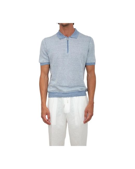 Gran Sasso Polo in het Blue voor heren