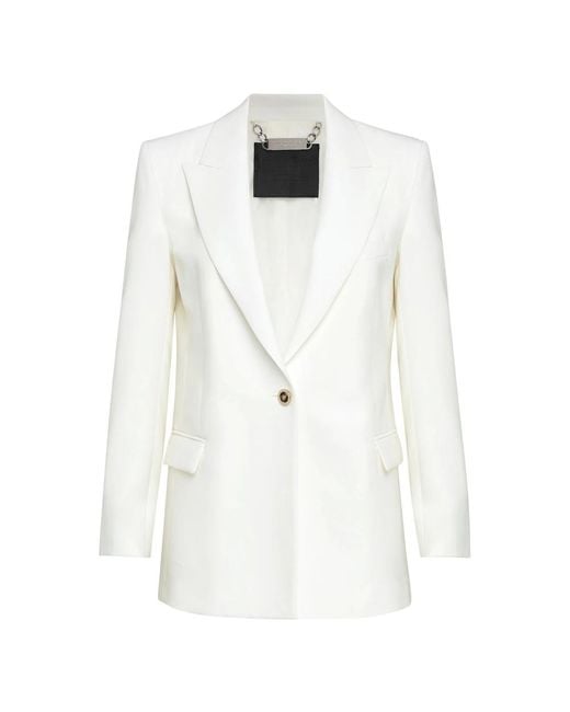 Philipp Plein Jassen ,Wit ,Wol Blazer in het White