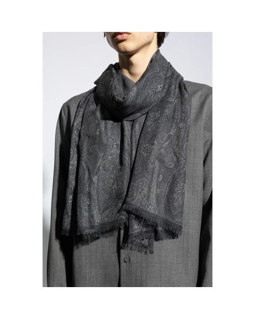 Sciarpa di Etro in Black da Uomo