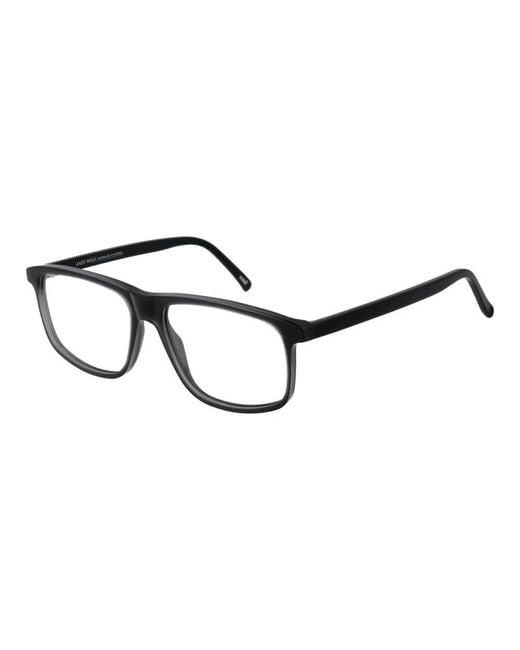 Andy Wolf Black Rectangle Optical Frame