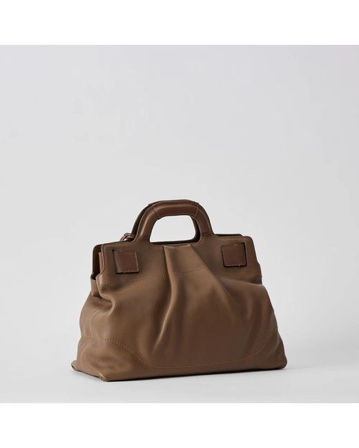 Ferragamo Brown Handbags
