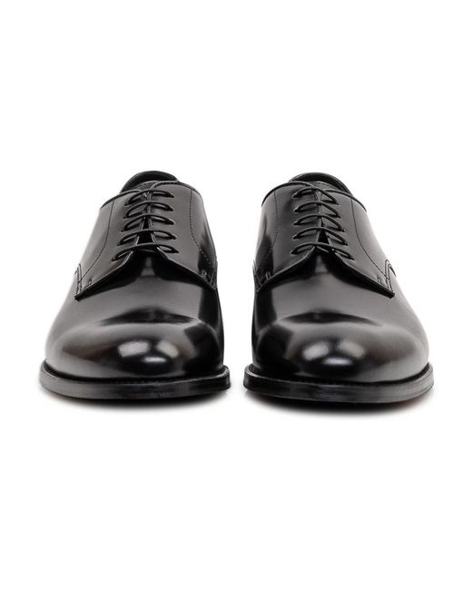 Doucal's Black Business Shoes for men
