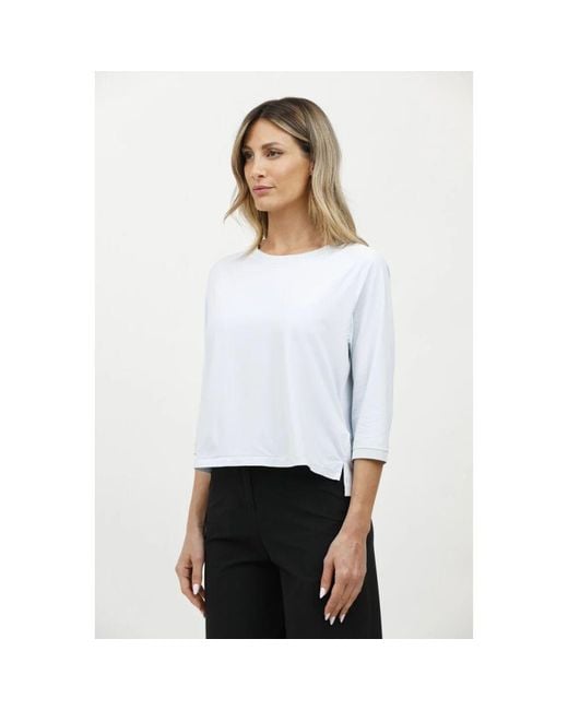 Long Sleeve Tops Rrd en coloris White