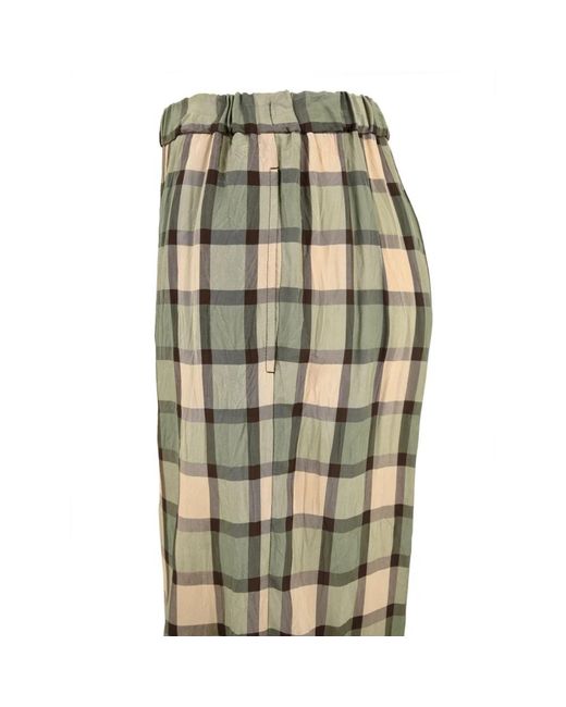 Aspesi Green Wide Trousers