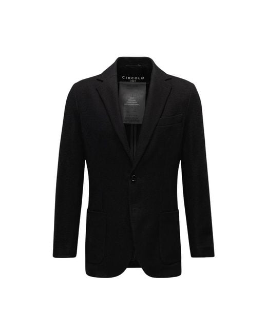 Circolo 1901 Black Blazers for men
