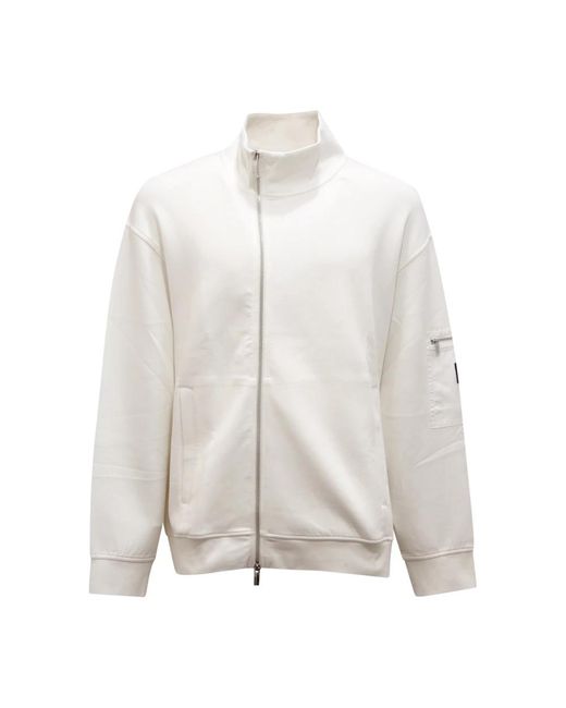 Hoodies di Armani in White da Uomo