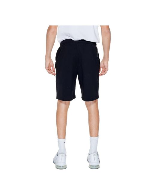 EA7 Blue Casual Shorts for men