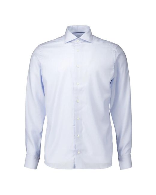 Eton of Sweden Blue Formal Shirts for men