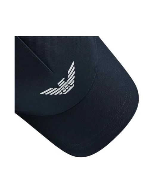 Emporio Armani Blue Caps for men