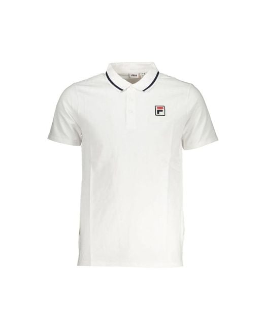Fila Polo Shirts in het White voor heren