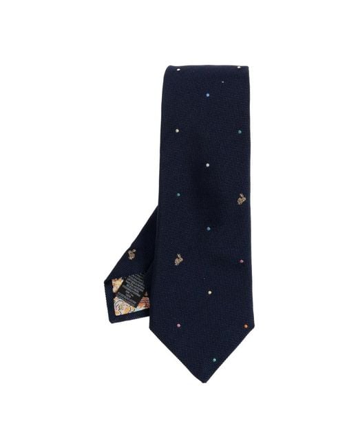 Ties di Paul Smith in Blue da Uomo