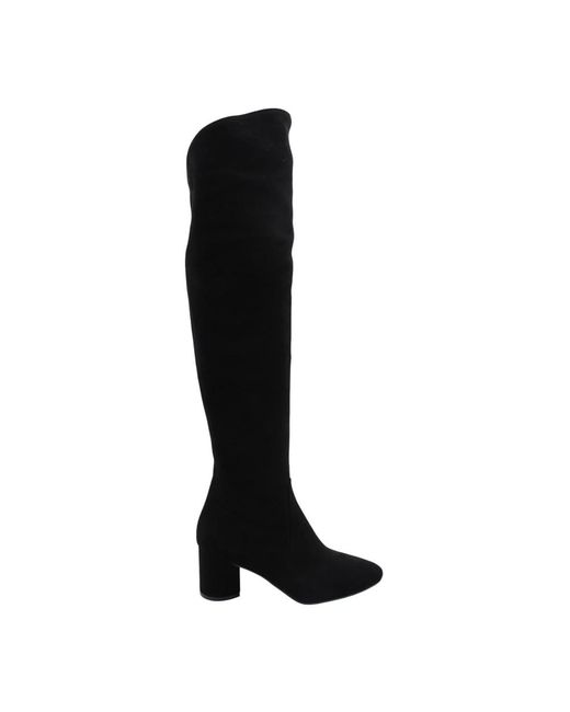 Scapa Black Over-Knee Boots