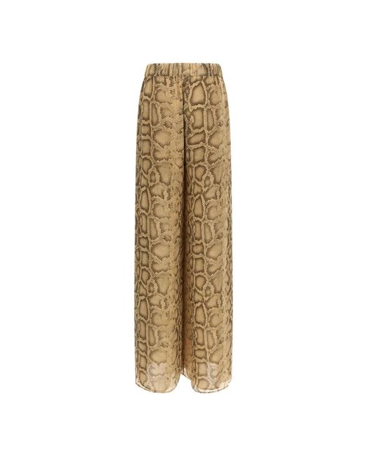 ANDAMANE Natural Wide Trousers