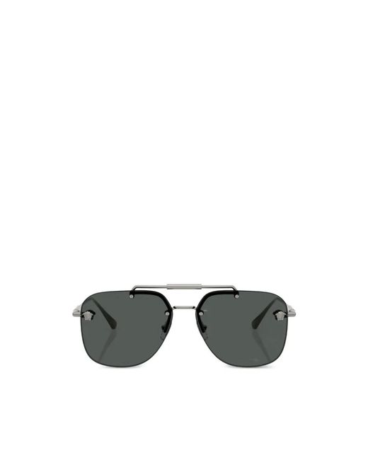 Versace Gray Sunglasses