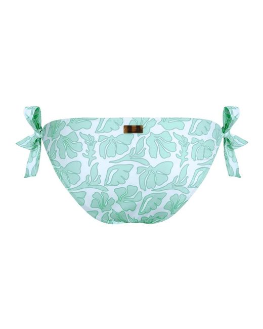 Vilebrequin Side Tie Bikini Bottom Seashells in het Blue
