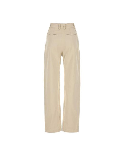 Isabel Marant Natural Straight Trousers