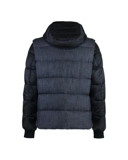 Down Jackets di Moorer in Blue da Uomo
