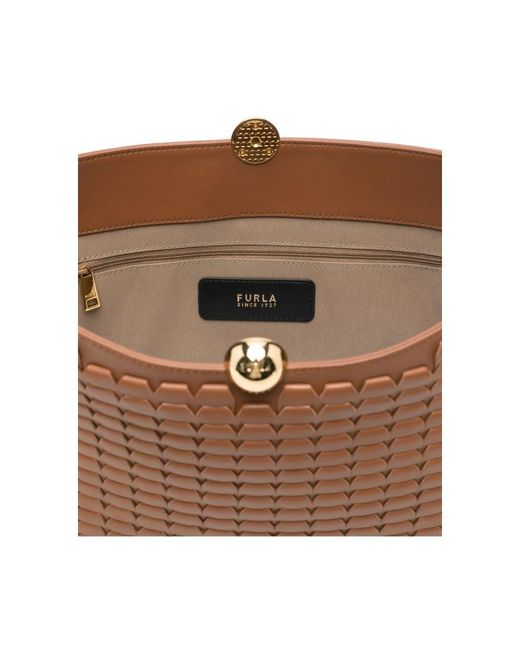 Furla Brown Shoulder Bags