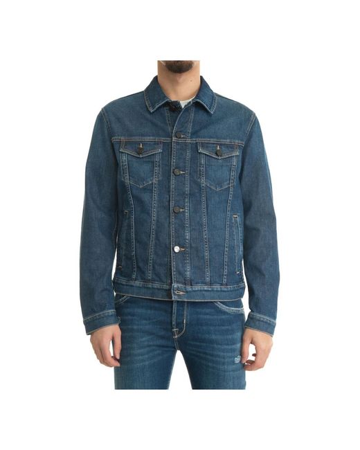 Jacob Cohen Jackets > Denim Jackets in het Blue voor heren
