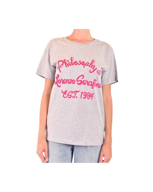 Philosophy Di Lorenzo Serafini Pink T-Shirts